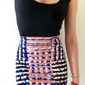 BCBGMAXAZRIA Printed Skirt